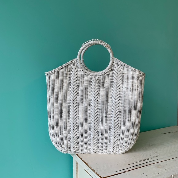 Ulla Johnson Handbags - Ulla Johnson Rona Wicker Tote